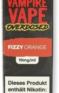 Vampire Vape Overdosed Fizzy Orange 10ml 10mg/ml