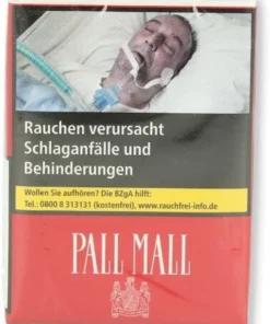 Pall Mall Rot ohne Filter 20er