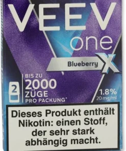 VEEV One Pods Blueberry X 2x2ml 20mg