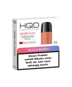 HQD Cirak – POD – Duo Pack – Peach Berry