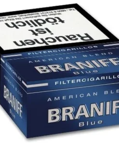 Braniff Filterzigarillos American Blend Blue 17er