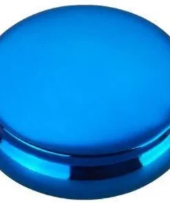 Champ Taschenaschenbecher Rund Blau mit Zigarettenablage