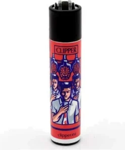 Clipper Feuerzeug Digital World – 3v4 HIRNLOS