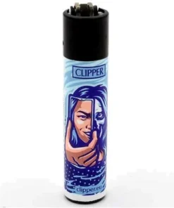 Clipper Feuerzeug Digital World – 4v4 TWO FACE