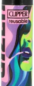 Clipper Feuerzeug Gizeh Faces 7v8