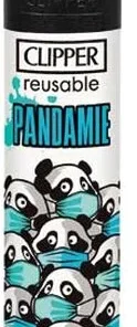 Clipper Feuerzeug Pandas 1v4