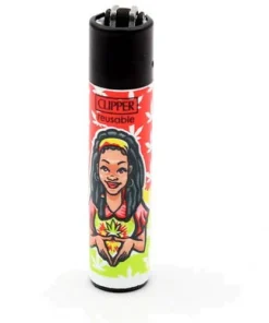 Clipper Feuerzeug Rasta 2 3v4