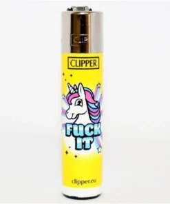 Clipper Feuerzeug Slogan 15 – 4/4 Fuck It