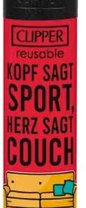 Clipper Feuerzeug Slogan 38 1v4