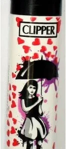 Clipper Feuerzeug Street Art Heart 2 – 3/4