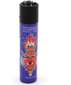 Clipper Feuerzeug Tattoo 3 – 3v4 BURNING HEART