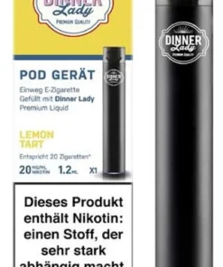 Dinner Lady Einweg E-Zigarette Lemon Tart