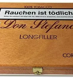 Don Stefano Longfiller Tubos 10 Stück 100 % Tabak