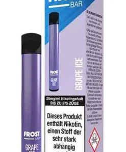 Dr. Frost Bar 600 Einweg E-Zigarette Grape Ice 20mg