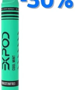 Expod Cool Mint Einweg E-Zigarette 0mg