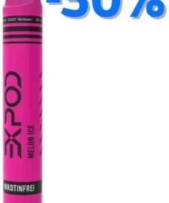 Expod Melon Ice Einweg E-Zigarette 0mg