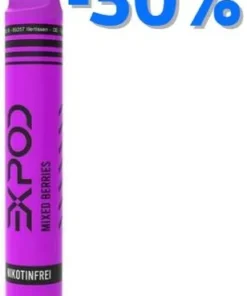 Expod Mixed Berries Einweg E-Zigarette 0mg