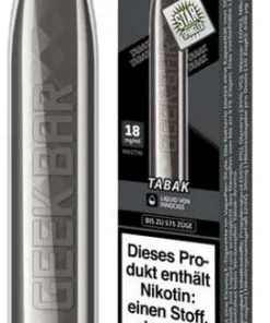 GeekBar Tabak 18mg Disposable E-Zigarette max. 575 Züge