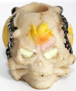 Gluttöter Totenkopf 3 für Zigaretten Aschenbecher