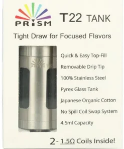 Innokin Prism T22 Tank Verdampfer silber