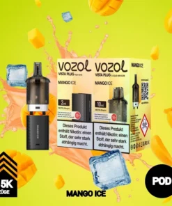 Vozol Vista Plug | POD | Mango Ice | 15.000 Züge