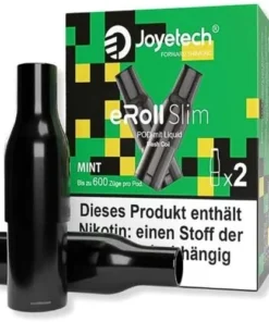 Joyetech eRoll Slim Mint Prefilled Pod 2x2ml 20mg