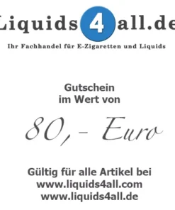 Gutschein 80 Euro