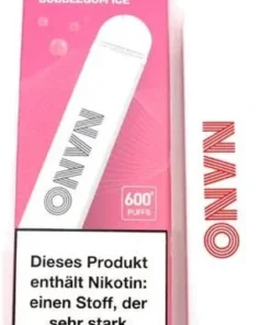 Lio Nano X 600 Einweg E-Zigarette Bubblegum Ice 20mg