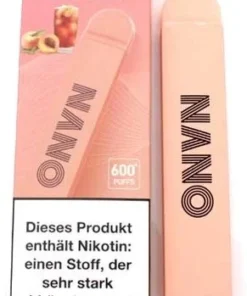 Lio Nano X 600 Einweg E-Zigarette Peach Soda 20mg