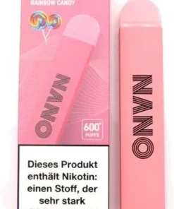 Lio Nano X 600 Einweg E-Zigarette Rainbow Candy 20mg