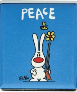 Nic Zigarettenetui Blau Peace