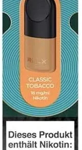 RELX Pod Pro Classic Tobacco 18mg 2Stk.