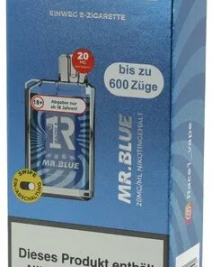 Race One Einweg E-Zigarette Mr. Blue 20mg