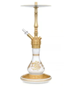 Ocean Hookah Brass White