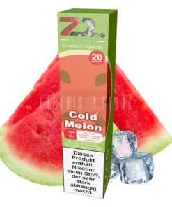 7Days – Einweg E-Zigarette – Cold Melon – 20mg