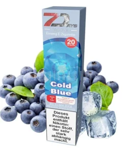 7Days – Einweg E-Zigarette – Cold Blue – 20mg