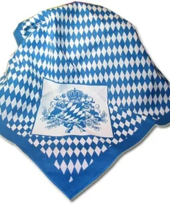 Schnupftuch Raute mit Bayern-Wappen