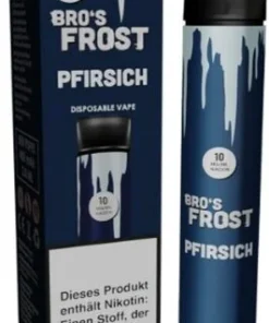 The Bros Frost Einweg E-Zigarette Pfirsich 10mg