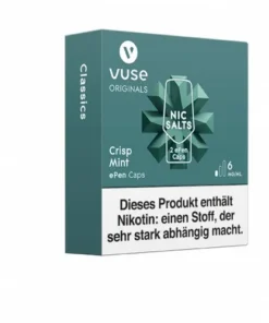 Vuse ePen 3 Caps vPro Crisp Mint 6mg Nikotin