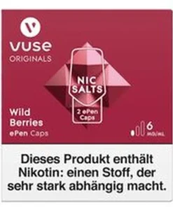 Vuse ePen3 Caps Wild Berries 6mg