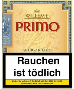 Willem II Zigarillos Primo Sumatra 20er
