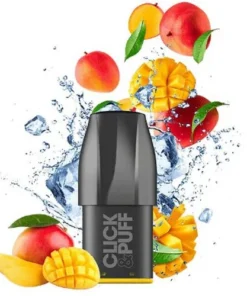 X-BAR – CLICK&PUFF Pre-filled Pod Ice Mango 20mg Nikotinsalz