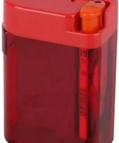 Zigarettenbox mit Piezofeuerzeug Rot 85mm
