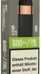 JDI March Einweg E-Zigarette Mint 15mg