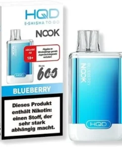 HQD NOOK Blueberry Einweg E-Zigarette 18mg/ml