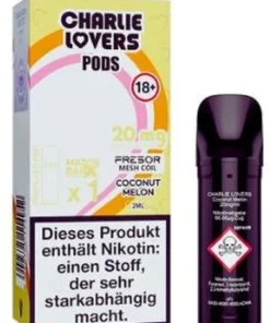 Charlie Lovers Prefilled Pod Coconut Melon 20mg