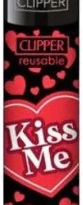 Clipper Feuerzeug Kiss Me 2 2v4