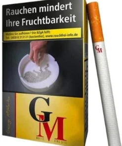 GM George Mc Martin Gold King Size 20er