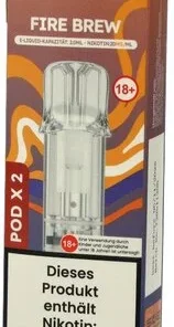 SKE Crystal Plus Prefilled Pod Fire Brew 2x2ml 20mg