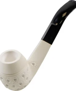 Meerschaum Pfeife Large graviert Bulldog